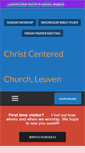 Mobile Screenshot of christcenteredchurchleuven.com